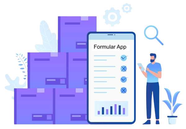 App Formular für Datenerfassung per Smartphone