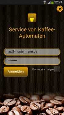 App Formular für Servicebericht